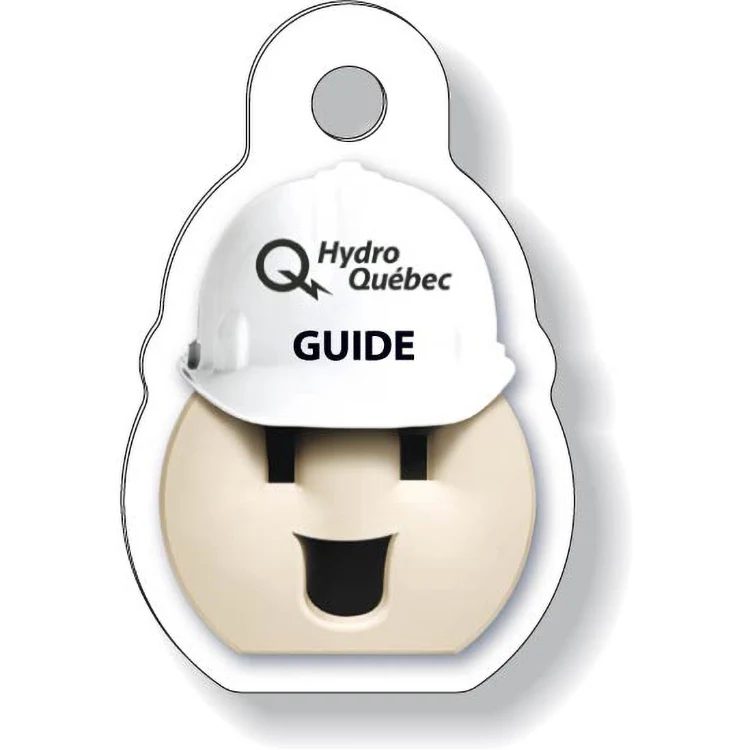 Custom Key Tag .030 Compressed Laminated PVC (3 sq/in), Full Colour 1