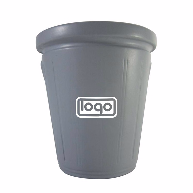 PU Foam Trash Can Stress Reliever Toy