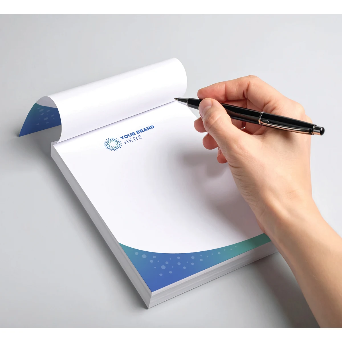 Full Color Custom Notepads - 50 Sheets (4.25" x 5.5") 1