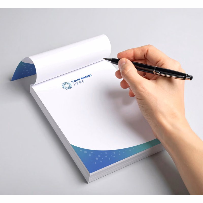 Full Color Custom Notepads - 25 Sheets (4.25" x 5.5")