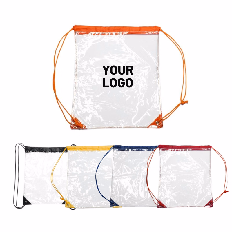 Foldable Plastic Drawstring Bag