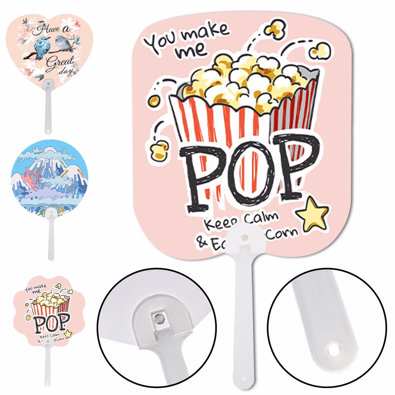 Logo Printed Fans