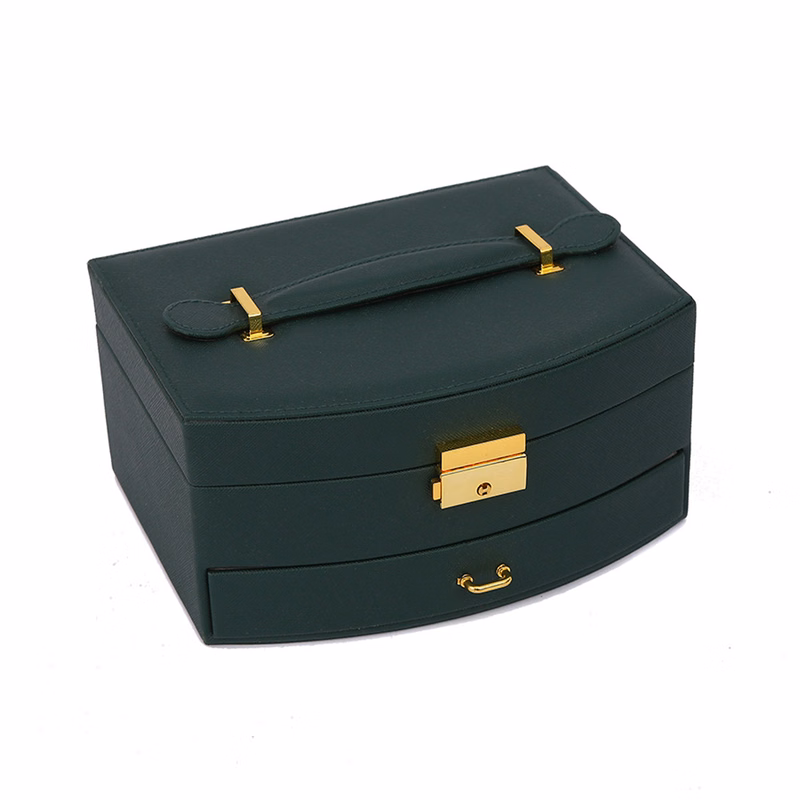 Premium PU Leather Jewelry Caddy