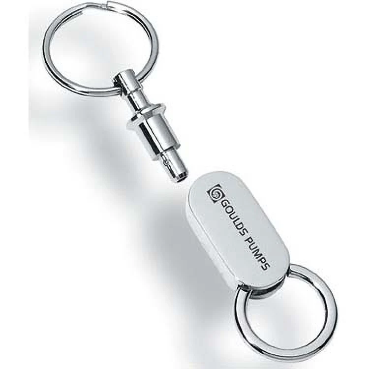 Chrome Finish Heli Pull Apart Keyholder (1"x4") 1