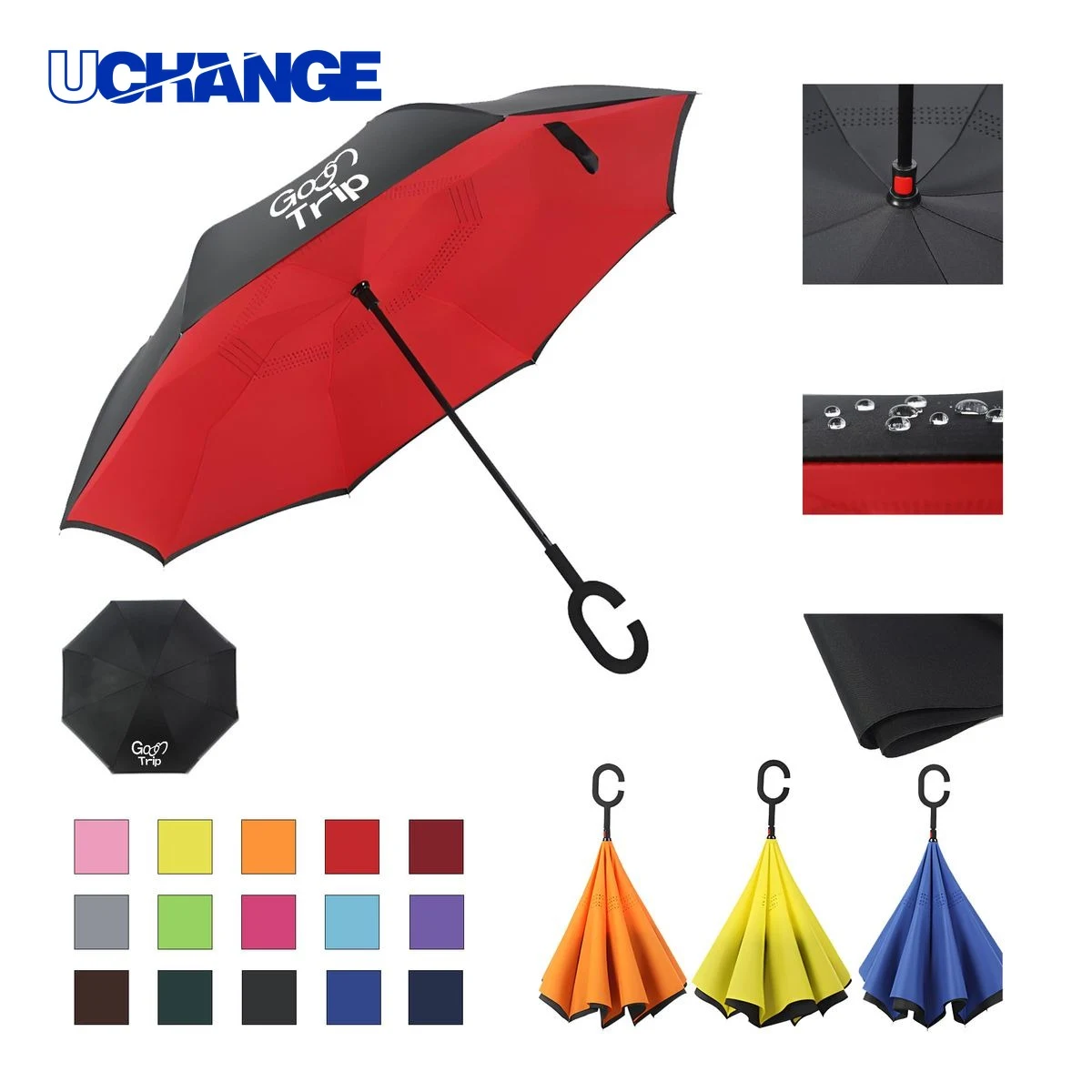 Double Layered Reverse Umbrella 1