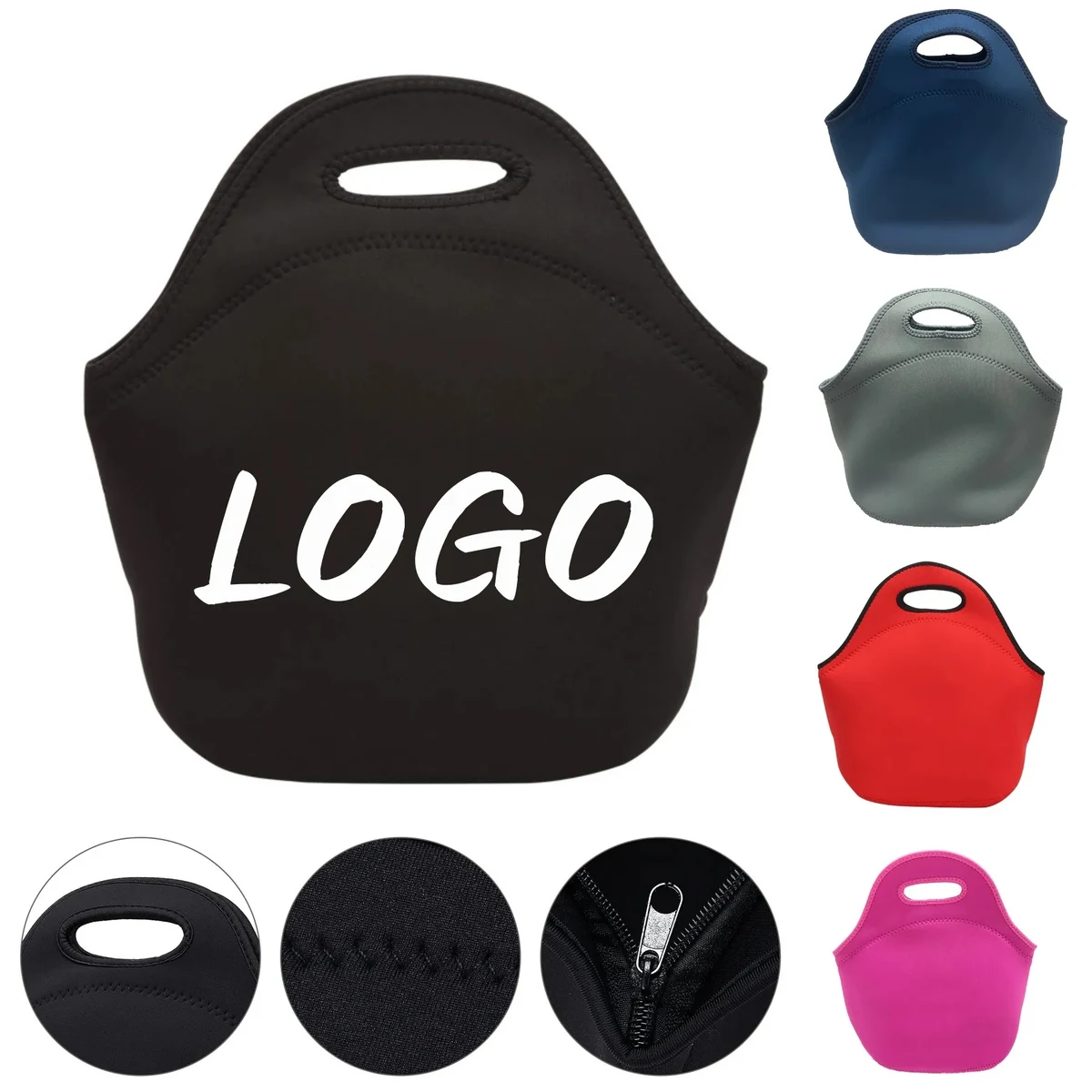 Neoprene Insulated Lunch Bags 1