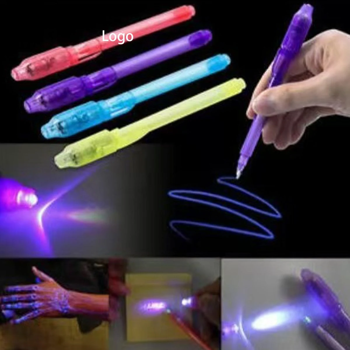 Mystery Message Pen with LED Decoder Light 1