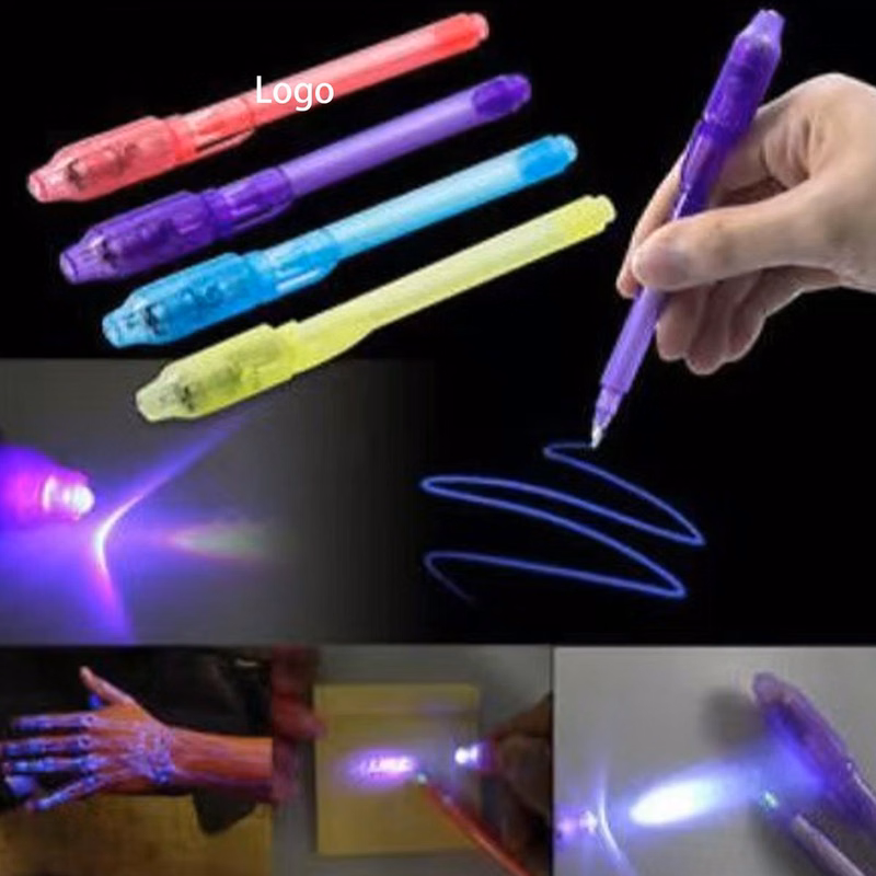Mystery Message Pen with LED Decoder Light