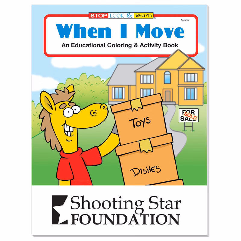 Coloring Book: When I Move