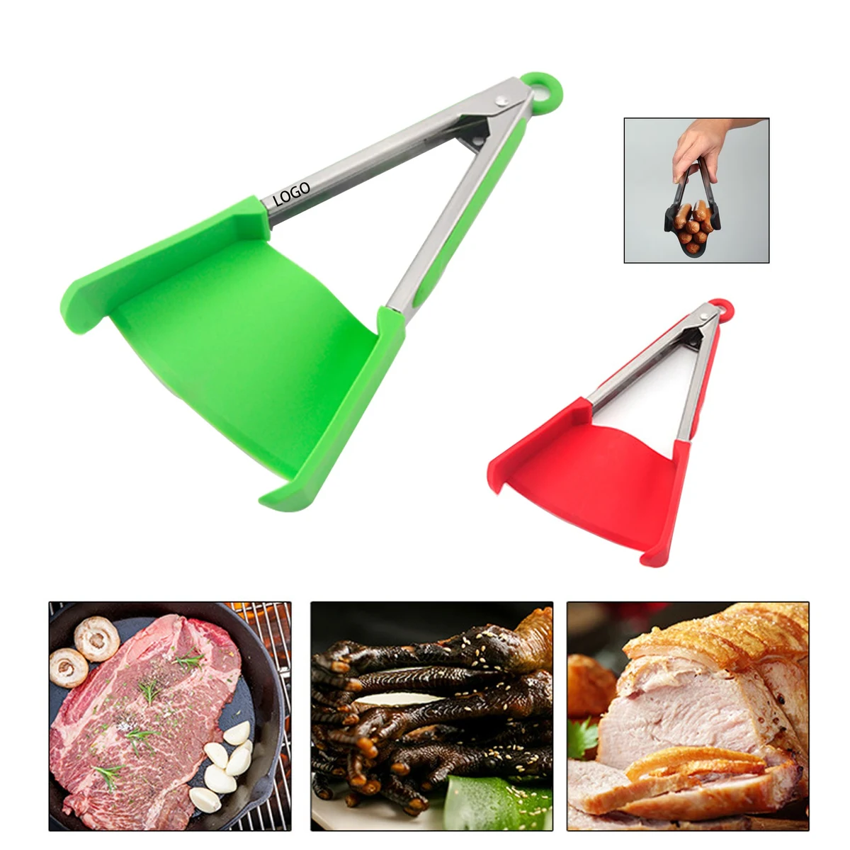 3-In-1 Grip Flip & Scoop Kitchen Tool 1