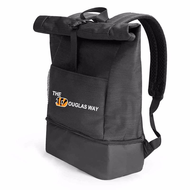 Insulated Executive Computer Backpack w/ 8-Can Cooler