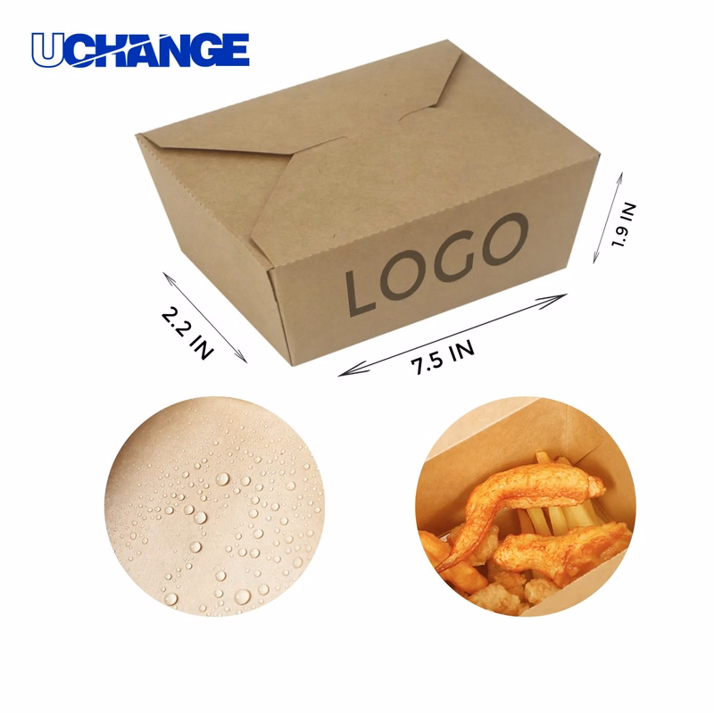 Kraft Paper Packing Box Twenty Four Ounce
