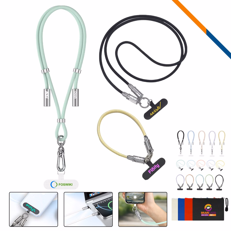 Zap Phone Tether Lanyard Fast Charging Cable