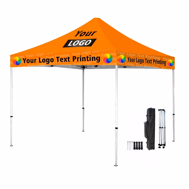 10' x 10' Portable Pop Up Tent - Ocean
