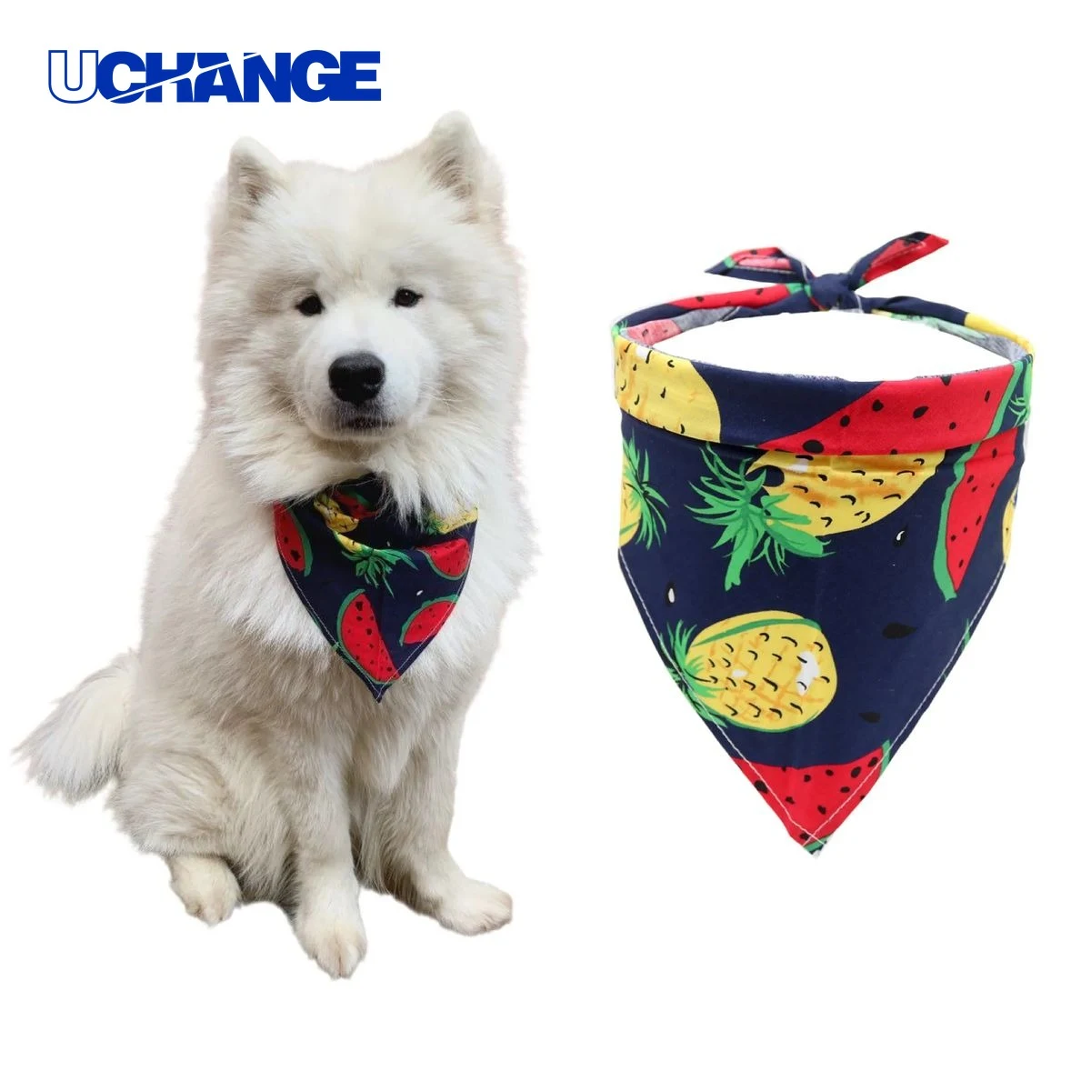 Full Color Pet Bandana Scarf for Dogs 1