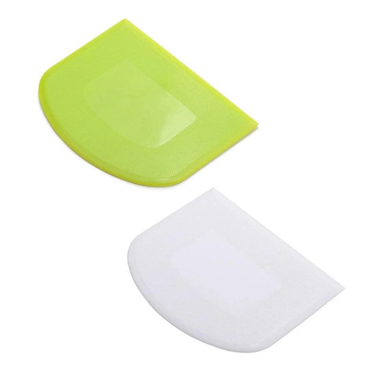 Food-safe Plastic Dough Cutter Bowl Scraper 1