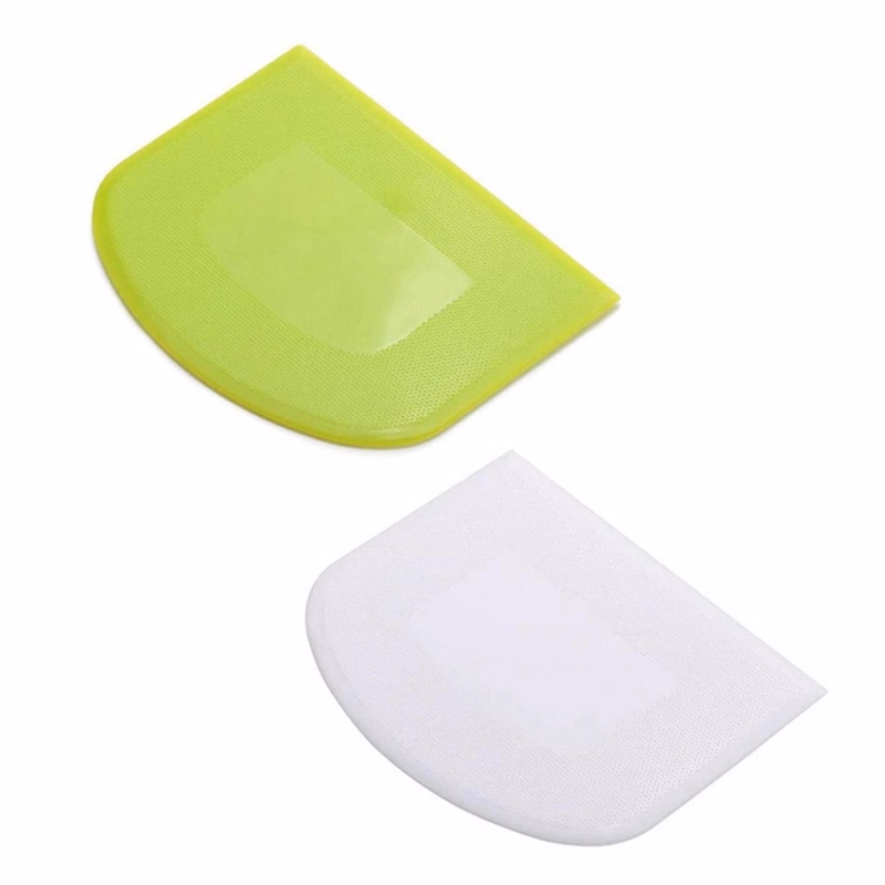 Food-safe Plastic Dough Cutter Bowl Scraper