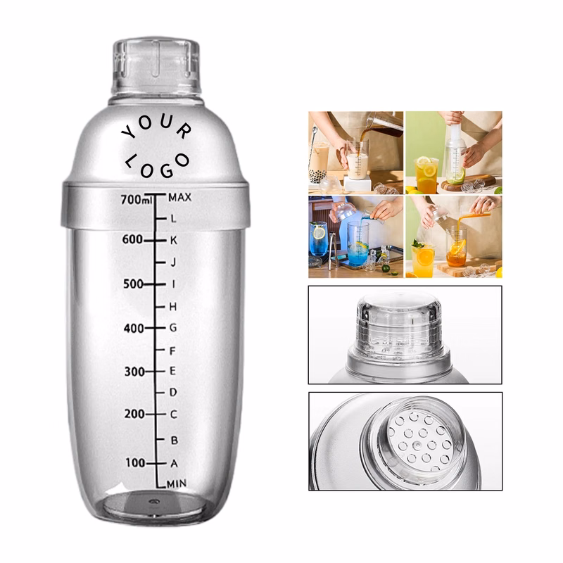 24oz Black Marked Cocktail Shaker