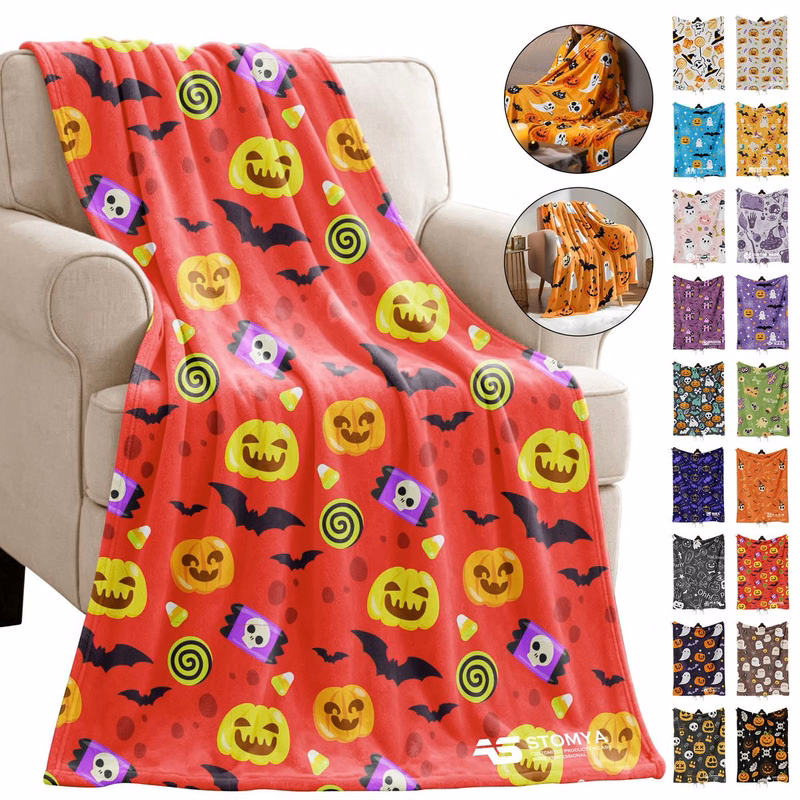 Halloween Throw Blanket