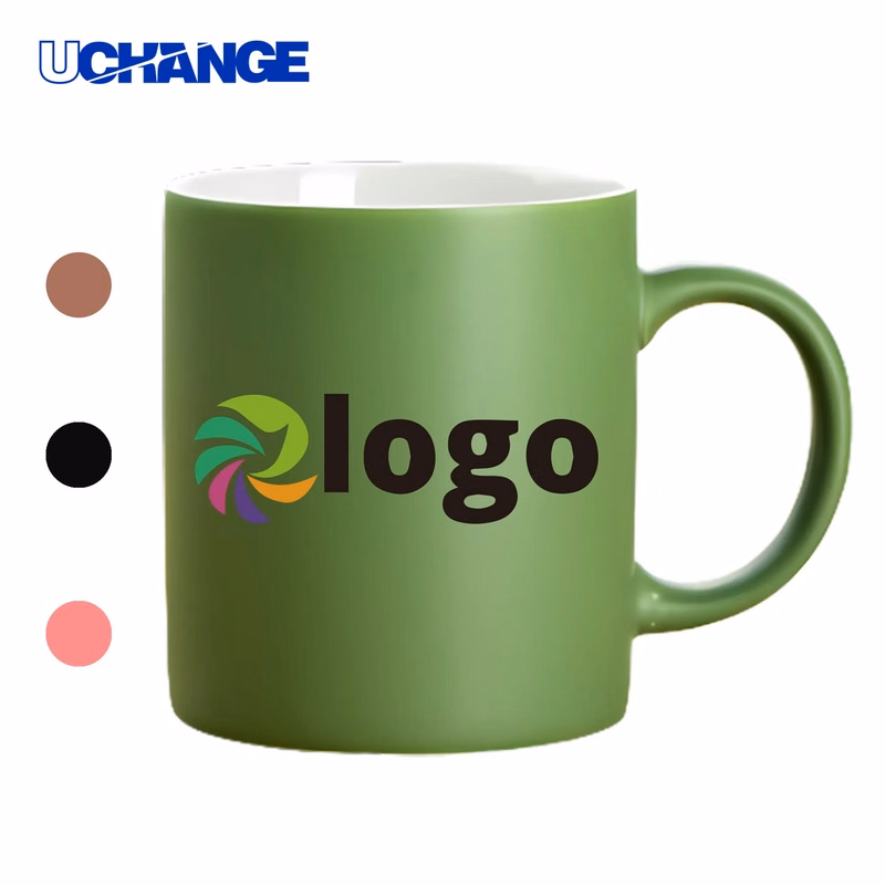 Classic Matte Ceramic Coffee Mug Container (11 Oz)