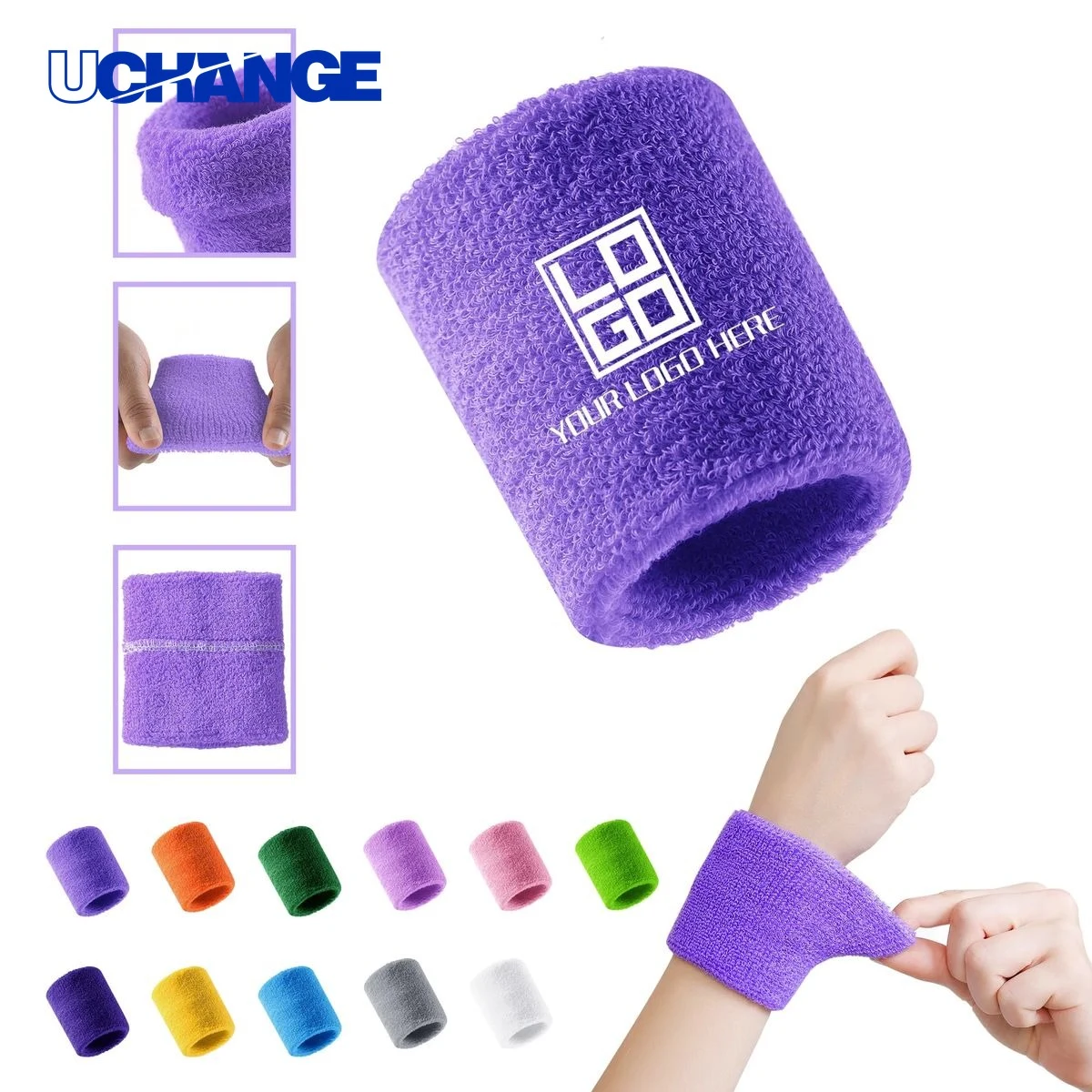 Sweat-Absorbent Sports Wrist Guard 1