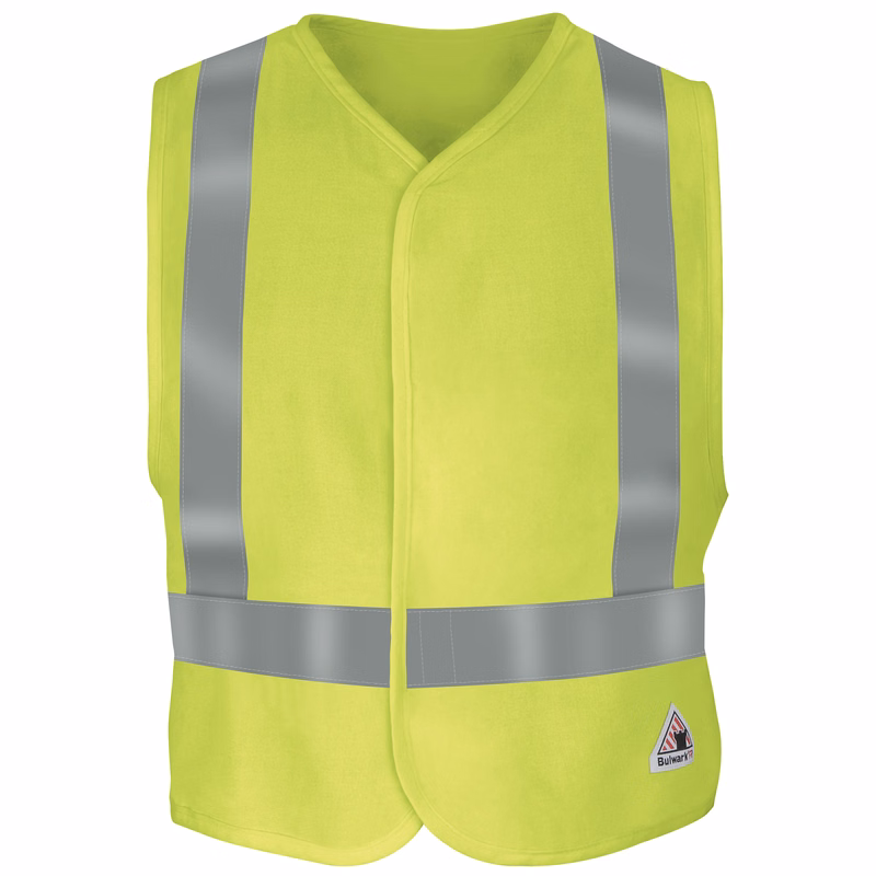 Bulwark® Men's FR Hi-Visibility Safety Vest