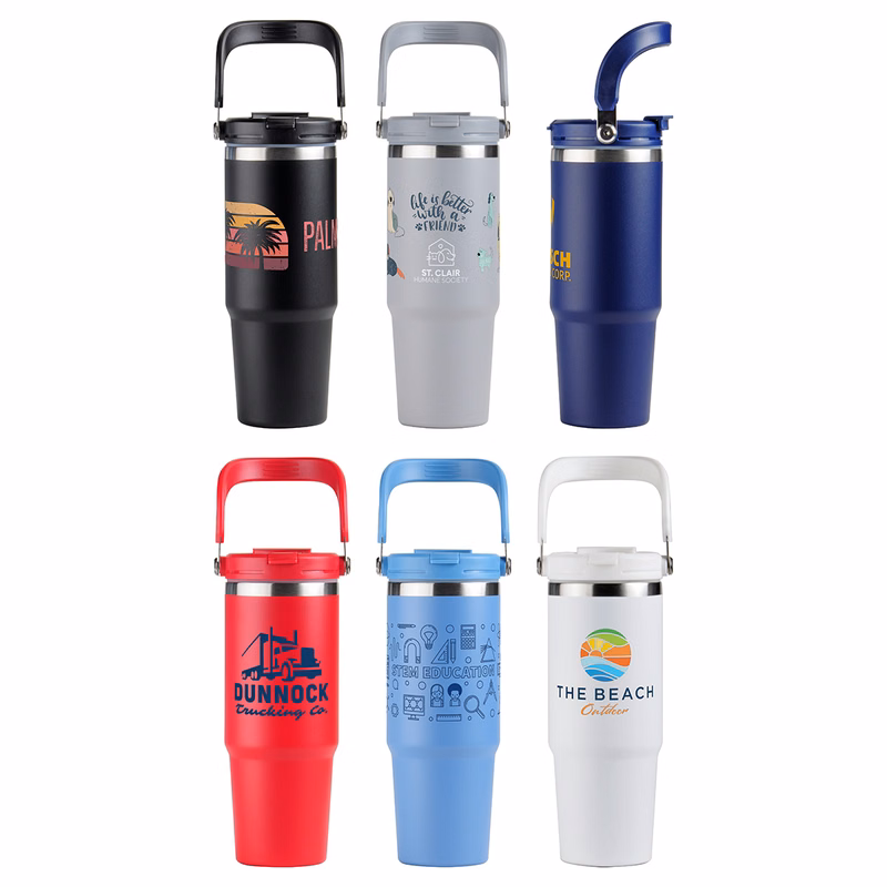 SENSO® Venture DuoFlow 30 oz Vacuum Insulated Stainless Steel Travel Tumbler