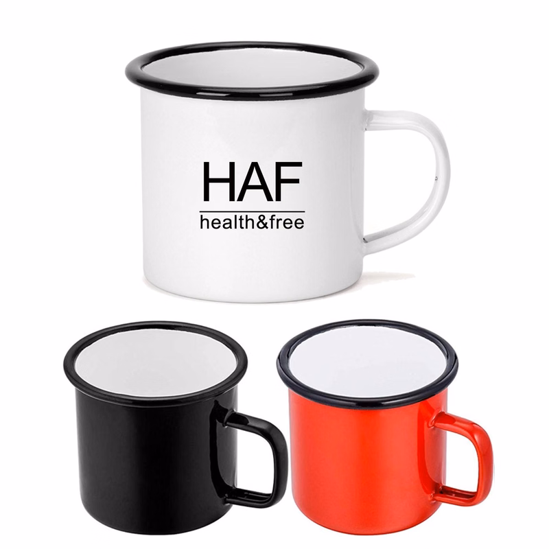Enamel Coffee Camping Mug
