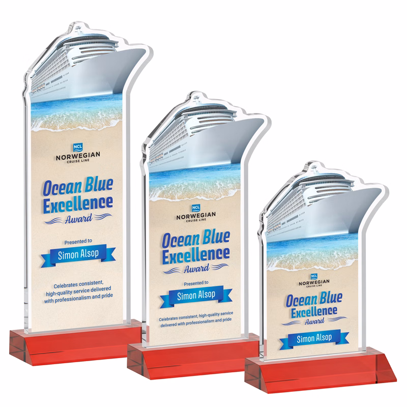 Voyager VividPrint™ Award - Red