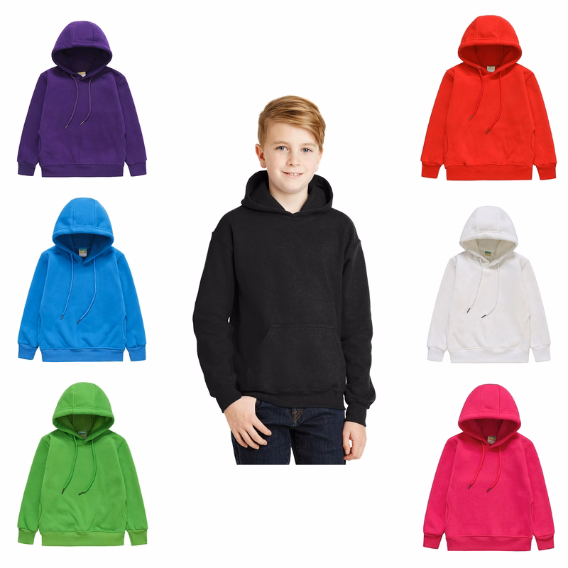 Children's Long-sleeved hooded Sweatshirt