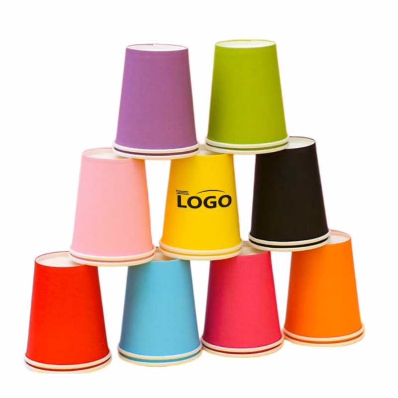 9oz Disposable Colored Paper Cups(No Lid)