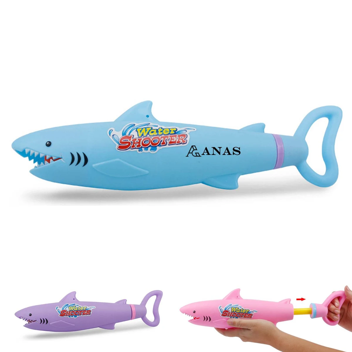 Shark Water Gun Shooter Swim Toy 1