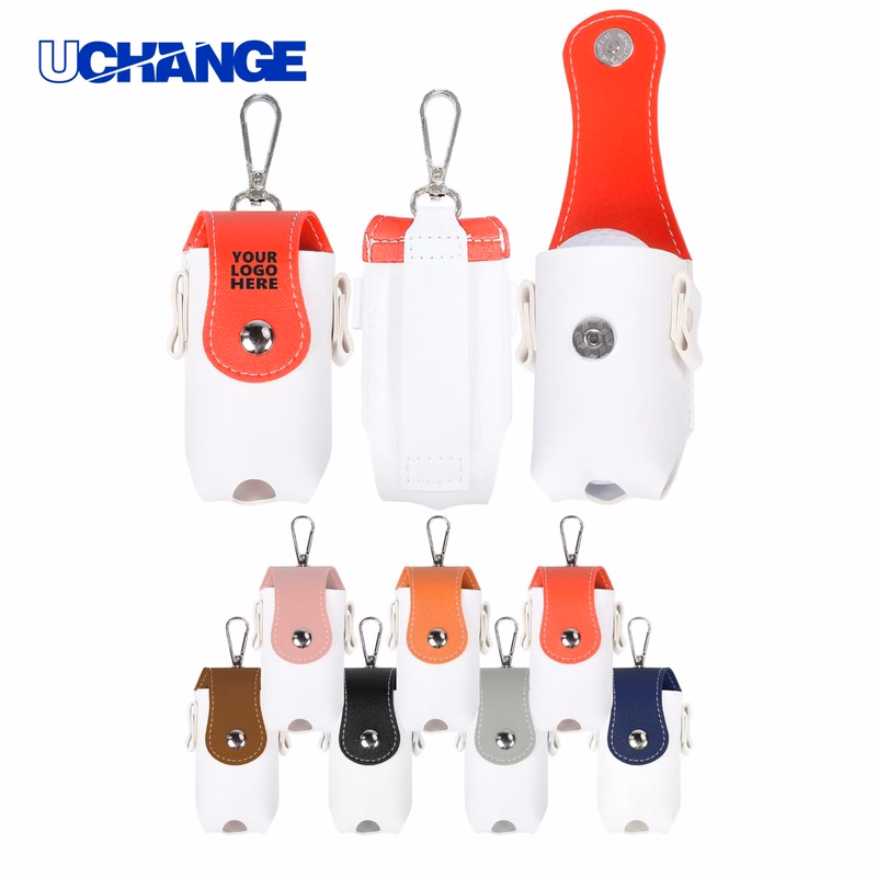 PU Leather Golf Waist Bag for Accessories
