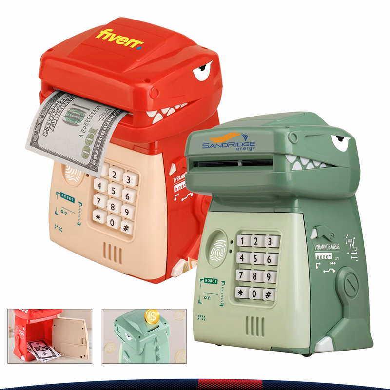 Cartoon Dinosaur Money Box