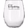 Stemless Wine Glass 15oz