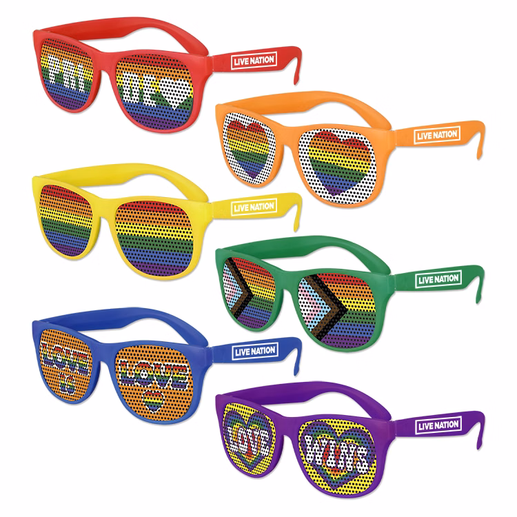 Pride Art Pinhole Sunglasses
