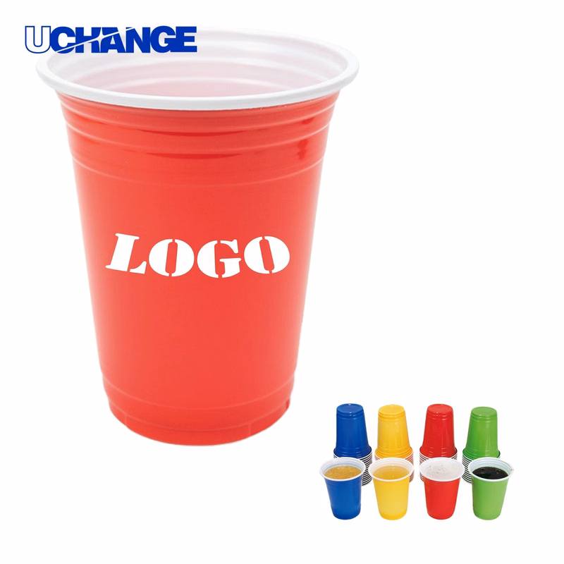 Disposable Party Plastic Cup Container (16 Oz)