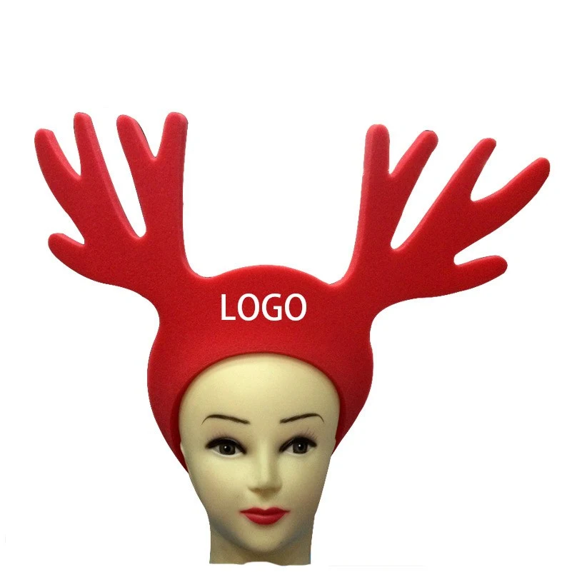 Large Foam Antler Headband For Christmas Event and Party 1