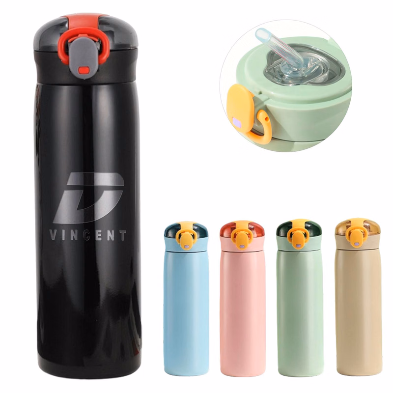 16oz Stainless Steel Insulated Water Bottle