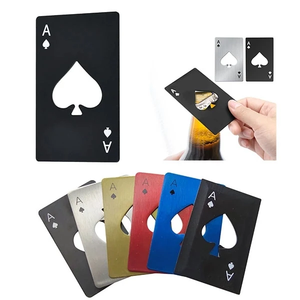 Spade Credit Card Bottle Opener 1