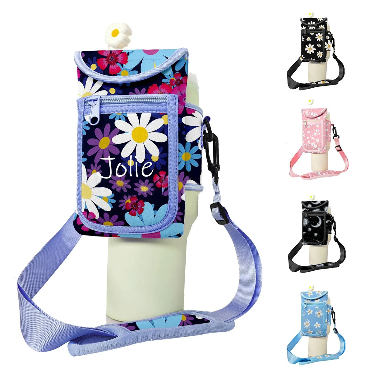 Drink Handler Bottle Cover W/ Strap 1