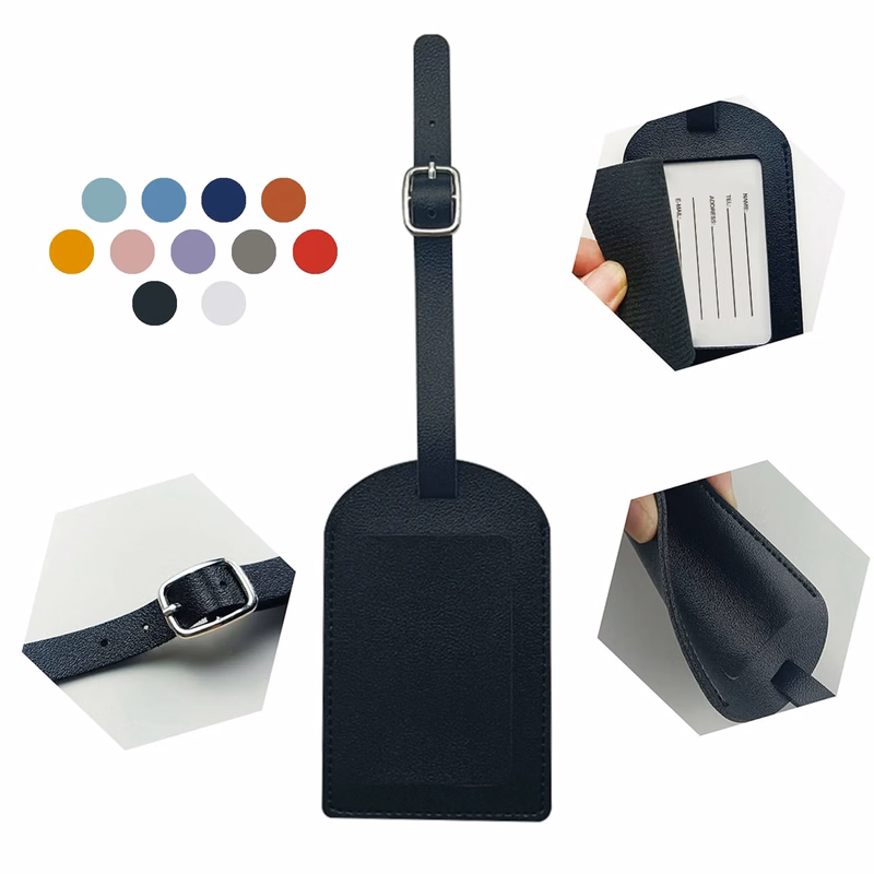 PU Fabric Luggage Tag