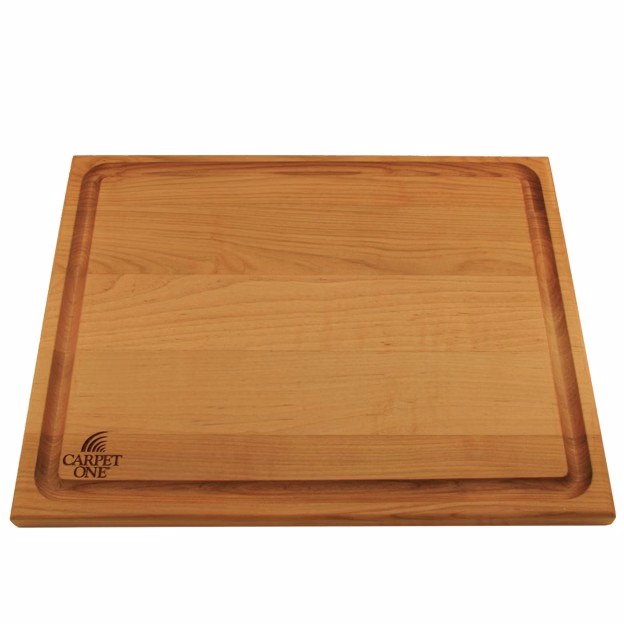Wood Cutting Board with Juice or Crumb Groove, Large