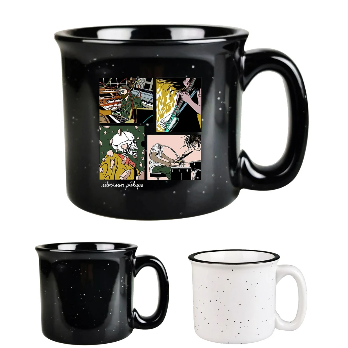12 OZ Speckled Campfire Ceramic Coffee Mug 1