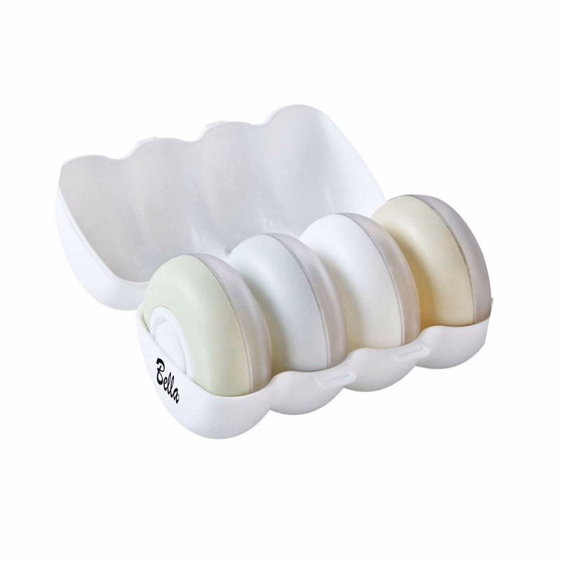 Travel portable lotion in 4 bottles