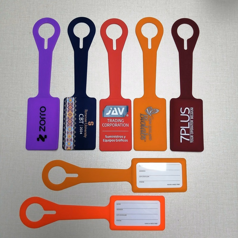 Silicone Luggage Tags With Customized Logo