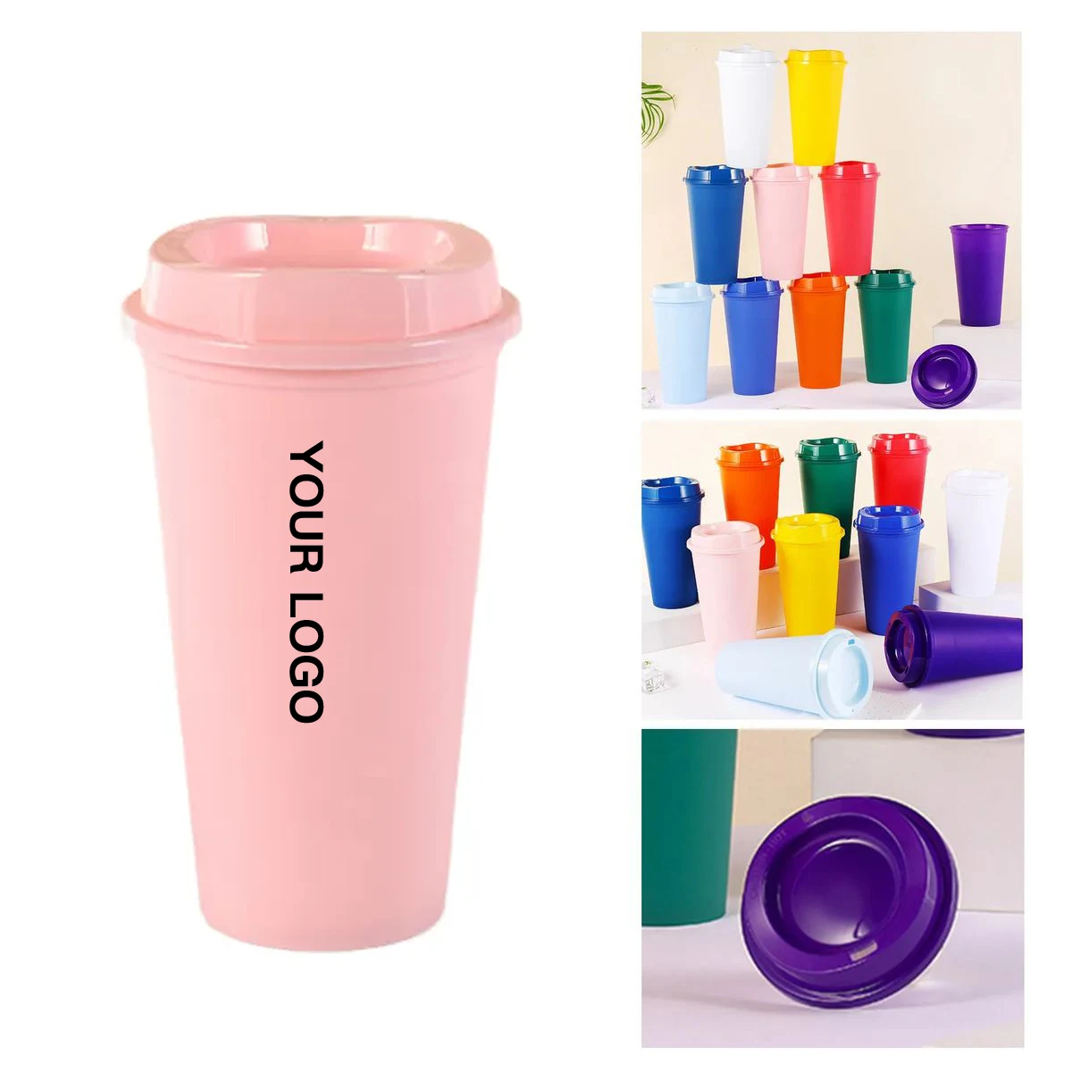 Durable Plastic Coffee Cup for Outdoor Use 1