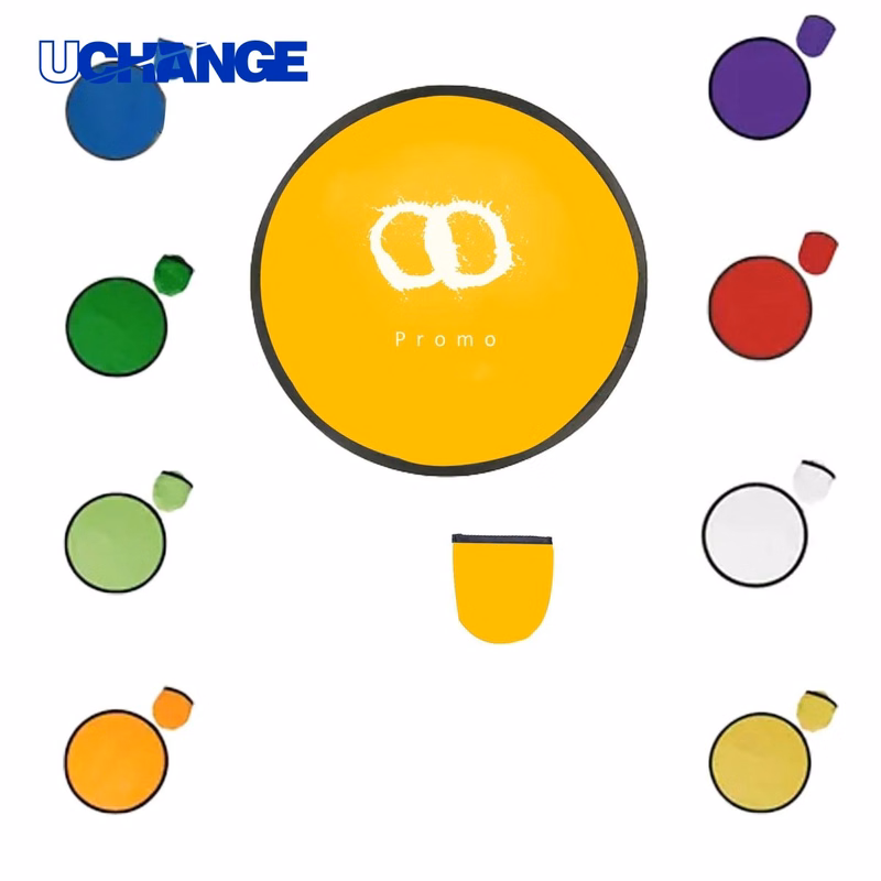 Foldable Nylon Flying Disc Toy for Fun
