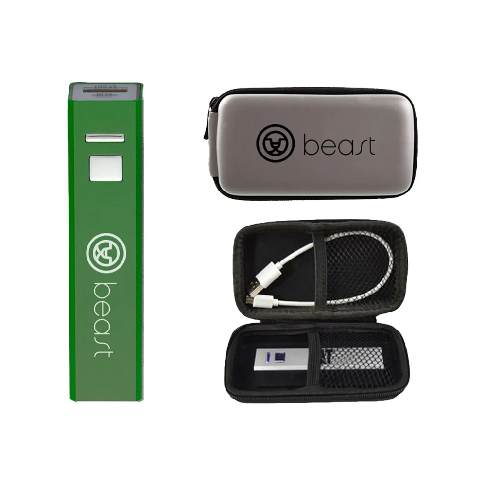 2600 mAh Power Bank with Ultra Zipper Pouch 1