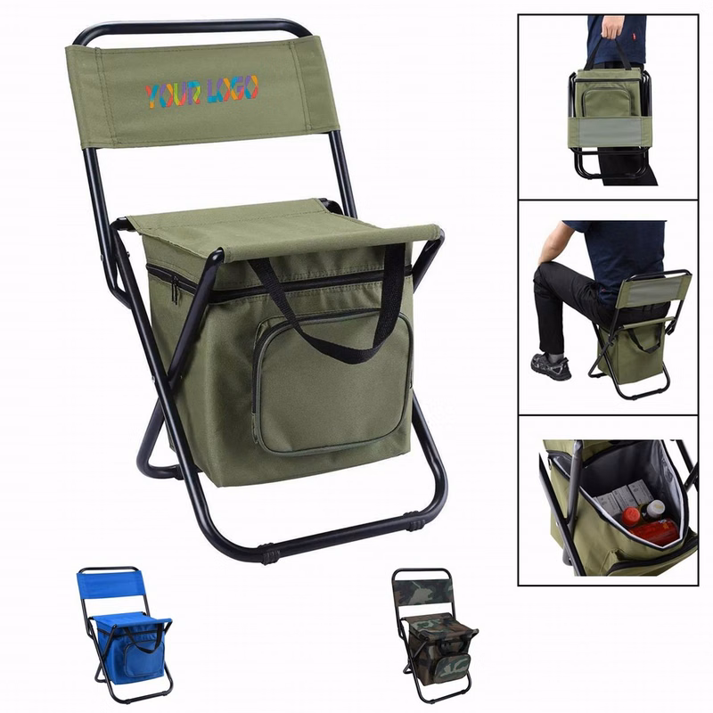 Fishing Chair with Cooler Bag